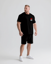 No Time Like The Present Contrasting 2-Piece T-shirt Set